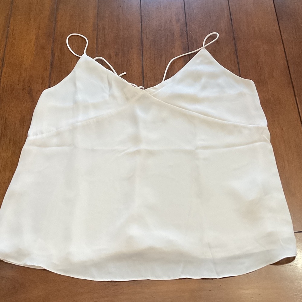 H&M Silk Cream Camisole Top